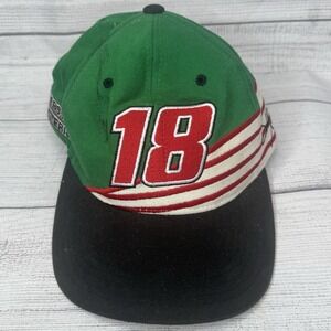 Vintage Bobby Labonte #18 Interstate Batteries Chase Snapback Hat Cap Men NASCAR
